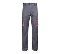 Velilla 103008S - Pantalon (taille 44) couleur gris et orange fluor