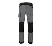 VELILLA 103019S Pantalon en Toile Extensible avec Poches flottantes Gris et Noir Taille S