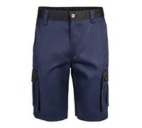 VELILLA Bleu Marine et Noir Bermuda Bicolore Multi-Poches, Couleur, Taille 46, Mixte