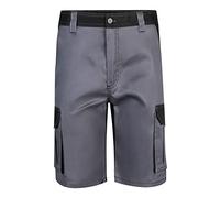 VELILLA Multipoches, Gris et Noir, Bermuda Bicolore Multi-Poches, Taille 50, Mixte