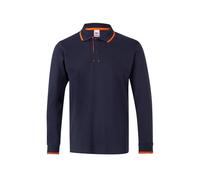 Velilla 105504 Polo bicolore manches courtes, gris et rouge, taille XS