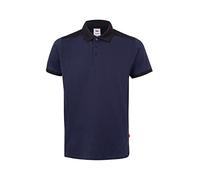 VELILLA 105519S Polo Stretch Bicolore à Manches Courtes, Bleu Marine/Noir, Taille XL