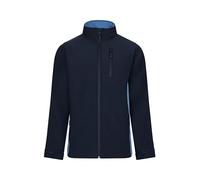 VELILLA 106004 Veste softshell bicolore, bleu marine et bleu ciel, taille M, Bleu marine et bleu ciel, M