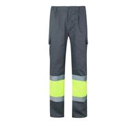 Velilla Pantalon 157 Haute visibilité gris et jaune fluo Taille XXL