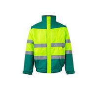 Velilla 161 Cazadora desmontable alta visibilidad color amarillo flúor/verde talla XL