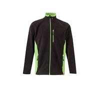 Velilla 201504 Veste Polaire Bicolore Noir et Vert Citron Taille XS