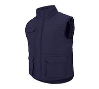 Velilla 205901 Gilet matelassé multipoches, couleur bleu marine, taille S