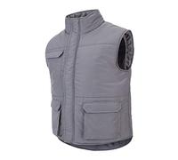 Velilla 205901 Gilet rembourré multi-poches Gris Taille XXL