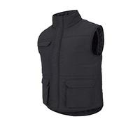 Velilla 205901 Gilet rembourré multi-poches Noir Taille XXL