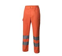 Velilla 303006 19 Pantalon multipoches haute visibilité Orange fluo Taille L