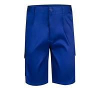 Velilla 344 - Bermudas multipoches (taille 44) couleur bleu azur