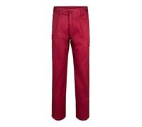 VELILLA 345 Pantalon multipoches, couleur bordeaux, taille 48