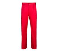 Velilla 345 - Pantalon multipoches (taille 48) couleur rouge