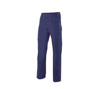 Velilla 349 - Pantalon à pinces (taille 44) couleur bleu foncé