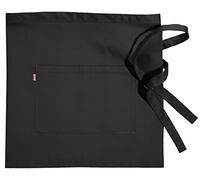 VELILLA 404201 Tablier court avec poche Noir Taille unique