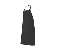 VELILLA 404203 - Tablier salopette avec poche, couleur noire, taille unique