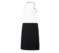 Velilla 404210B_43 Tablier bicolore unisexe pour adulte, blanc, Taille Unique