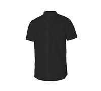 VELILLA 405012s Camisa Cuello Tirilla Stretch de Manga Corta Para Hombre Color Negro Talla 3XL Chemise à col Ras-du-Cou Extensible Manches Courtes pour Homme Noir Taille