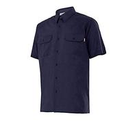Velilla 522. Chemise à manches courtes, couleur bleu marine, taille XXL