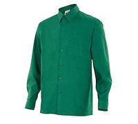 Velilla 529 ; Chemise à manches longues ; couleur Vert ; Taille XXL
