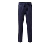 VELILLA 533001 Pantalon de Pyjama avec Rubans, Couleur Bleu Marine, Taille M