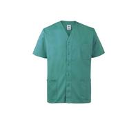 VELILLA 535209 - Veste Pyjama boutonnée à Manches Courtes, Vert, M
