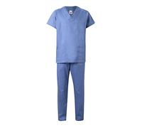 Velilla 800 ; Ensemble pyjama sanitaire ; couleur bleu ciel ; taille 3XL