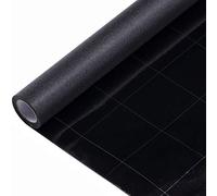 VELIMAX Film Complètement Occultant Fenêtre Noir Film Statique de Fenetre Anti Regard Film Opaque Vitrage Noir Solide Film Électrostatique Vitre pour Maison Domicile Bureau 60x200 cm