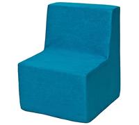 Velinda Chaise Fauteuil Pouf pour Chambre d'enfant, Jeu Confort Repos (Couleur: Bleu)
