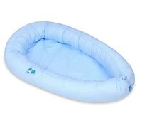 Velinda Cocon pour bébé, Gigoteuse, 100% Cotton (Dessin: Bleu a Carreaux)