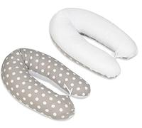 Velinda Coussin d'accouchement d'allaitement pre/Post Natal usages Multiples (Dessin: Pois de Gris)
