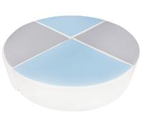 Velinda Ensemble Roue (4 Grands Blocs de Mousse) - Blanc, Bleu Clair, Gris | Velinda - ref. 5903163145234 - 5903163145234 - Bleu - Materiaux mixtes