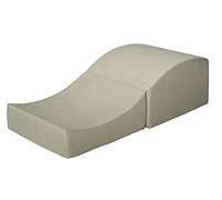 Velinda Fauteuil Chaise Longue canapé Intime Relaxant Plaint de Forme préformé (Couleur: Creme)