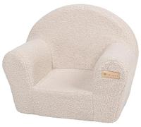 Velinda Fauteuil piqué pour Enfant, en Boucle (Couleur: Cappuccino)