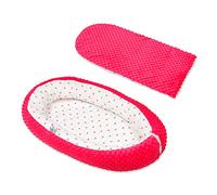 Gigoteuse Cocon Toiles Grises Et Roses Sur Fond Blanc Rose