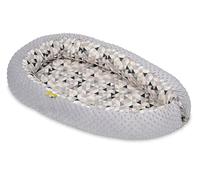 Velinda Gigoteuse,Cocon pour Le bébé (Dessin: Triangles Beiges - Gris)