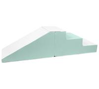 Lot de 2 grands blocs en mousse blanc Menthe Vert G