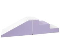 Lot de 2 grands blocs en mousse blanc lilas Gris G