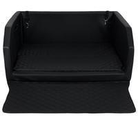 Velinda lit de Coffre, Transporteur de Voiture pour Le Chien avec Matelas de 100x70cm (Couleur: Noir)