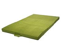 Velinda Matelas Touristique Confortable Plaint supplément 120x200x10cm (Couleur: Vert)