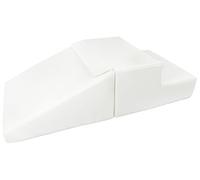 Set de 2 grands blocs en mousse blanc Blanc G