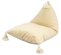 Velinda Pouf Fauteuil Sac de siège Coussin Coussin de siège pour Enfants (Couleur: Cappuccino)