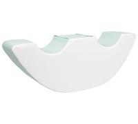 Velinda Un Duo Rocker et Un Bloc en Mousse pour Jouer dans la crèche Le Jardin d'enfants (Couleur: Blanc, Menthe)