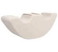 Velinda Un Duo Rocker et Un Bloc en Mousse, pour Le Jeu, crèches, écoles maternelles, en Boucle (Couleur: Cappuccino)