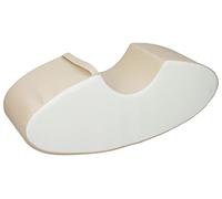 Velinda Un Rocker et Un Bloc en Mousse pour Jouer dans la crèche, Le Jardin d'enfants (Couleur: Blanc, Cappuccino)