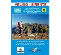 Velino-Sirente. Carta Escursionistica Del Parco Velino-Sirente. Con Gli Itinerari Di Scialpinismo. Scala 1:25.000