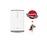 Velis Dune 45L - Chauffe-Eau Ultra Plat 27cm - Multiposition - 15% d'Economie d'Energie - Kit d'Installation Inclus