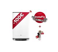 VELIS EVO DUNE DRY WIFI FE 45L - Chauffe-eau électrique ultra plat - 25% d'Economie d'Energie - Kit d'installation Inclus