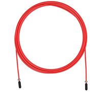 Velites Câble de Rechange pour Corde à Sauter de Crosstraining, Fitness et Boxe PVC Rouge, diamètre 2,5 mm Acier | pour débutants | Compatible avec d'autres Marques.