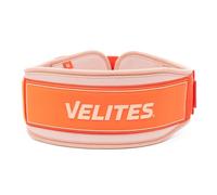 Velites Ceinture lombaire d'haltérophilie I Soutien et confort I pour soulevé de terre, squats, levage, exercices à charge maximale (orange, S)